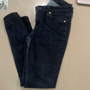 Seven 7 for all mankind skinny jeans size 30